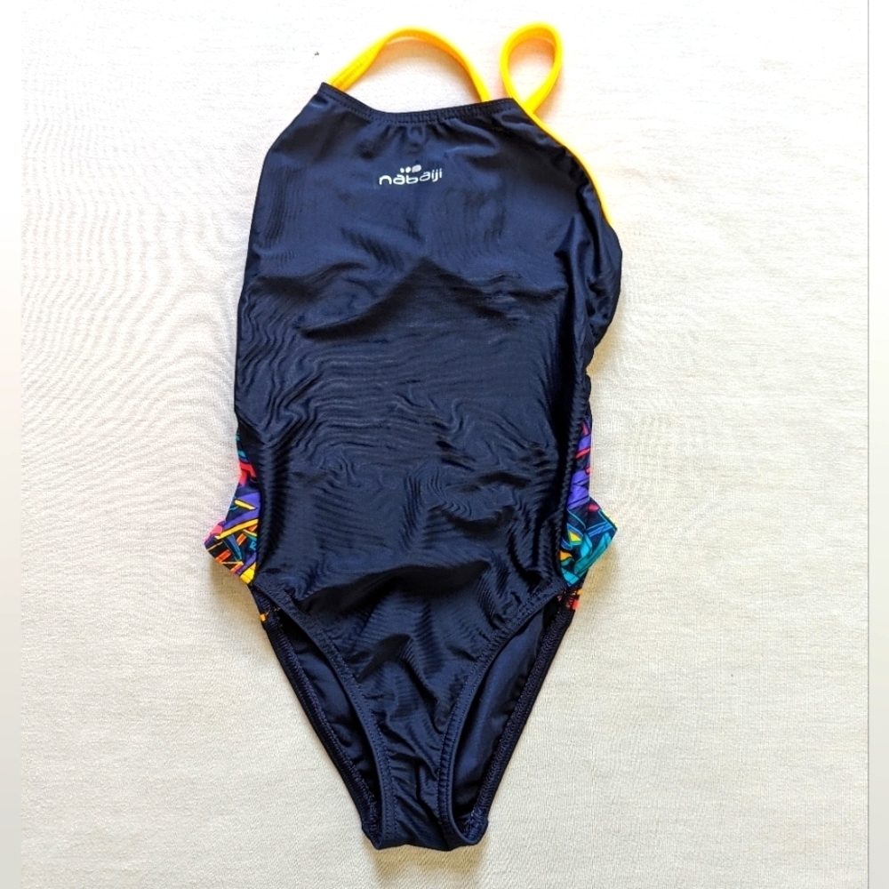 Nabaiji Girls' Lexa Chlorine-Resistant One-Piece Swimsuit